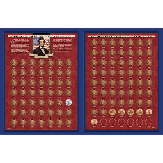 America's Great Lincoln Penny Collection 1909-2013 (including the 1922 Lincoln Penny)